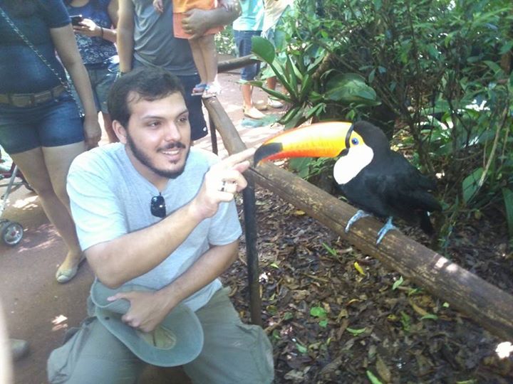 Eu com um tucano